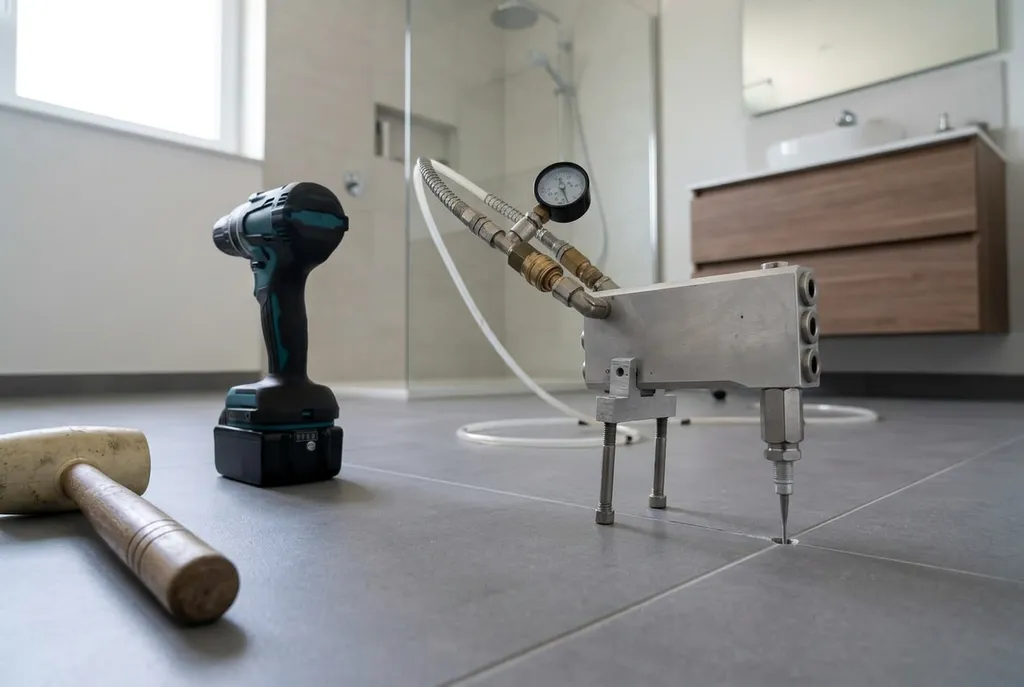 Kitbedrijf Berkel en Rodenrijs – holle tegels injecteren
